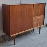 Buffet, Scandinavian enfilade, made in Denmark, vintage, 60s