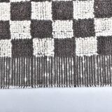 Tapis de couloir à carreaux fait main 2x10 69x308Cm SK241431