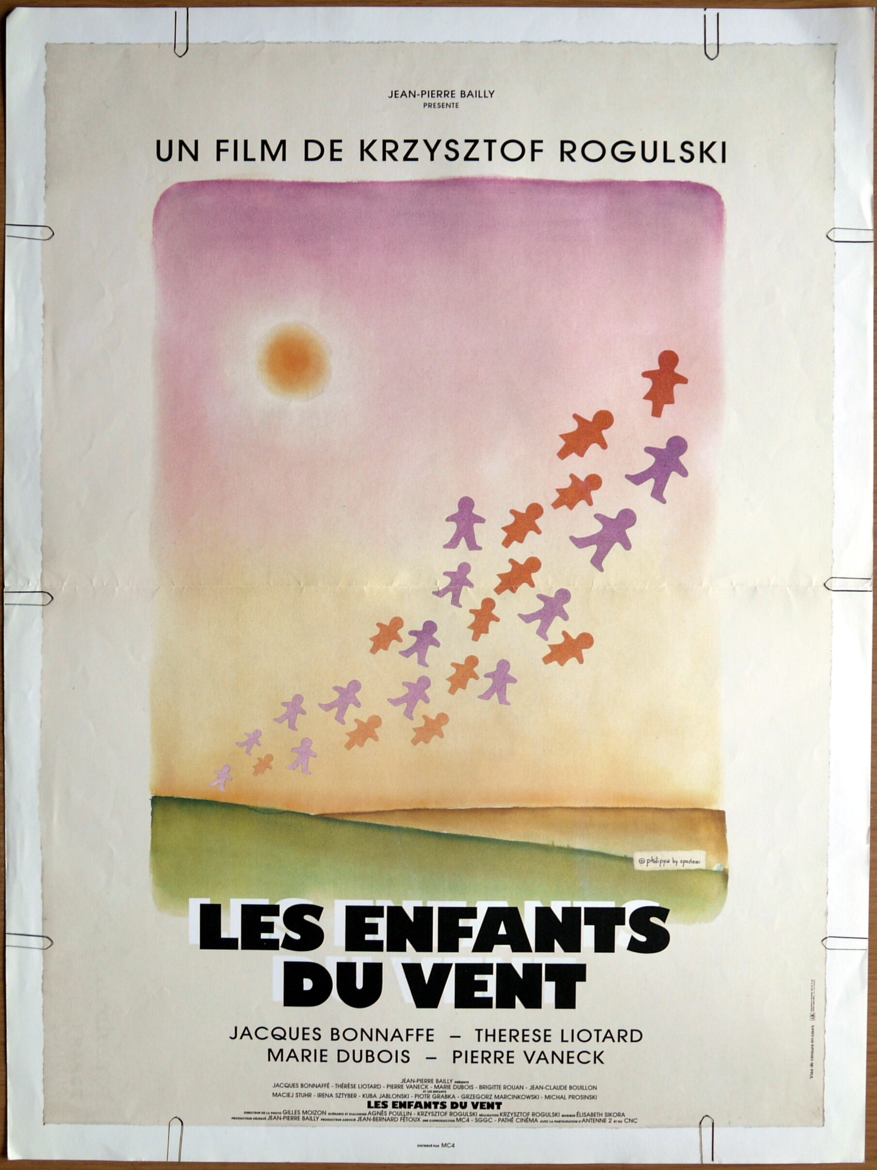 Original movie poster "Children of the Wind"