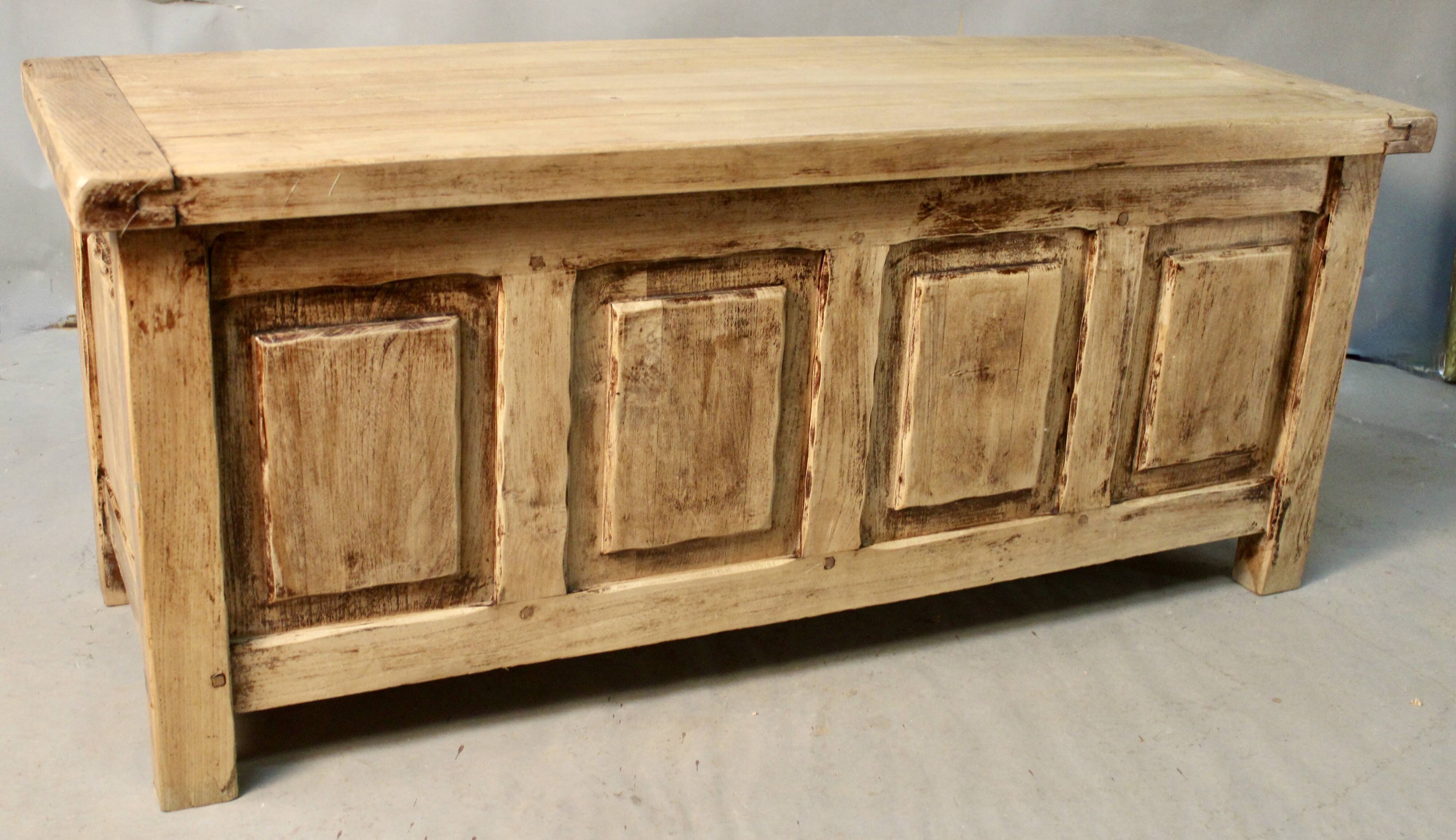 19th century oak chest
