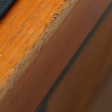 Art Deco 2.5-Seater Leather Sofa