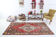 248x123cm red handmade turkish rug