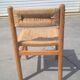 Set of 6 rope and pine chairs