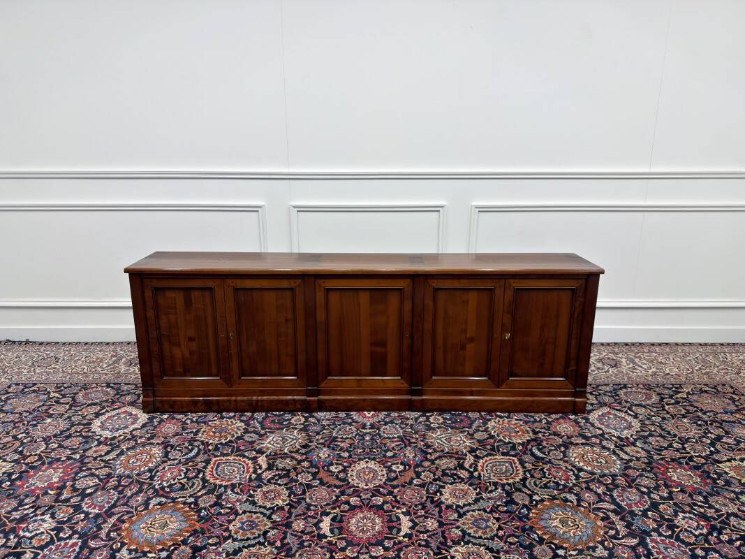Classic Antique Italian Office Cabinet Sideboard