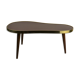 Coffee table tripod bean in formica, vintage 1960