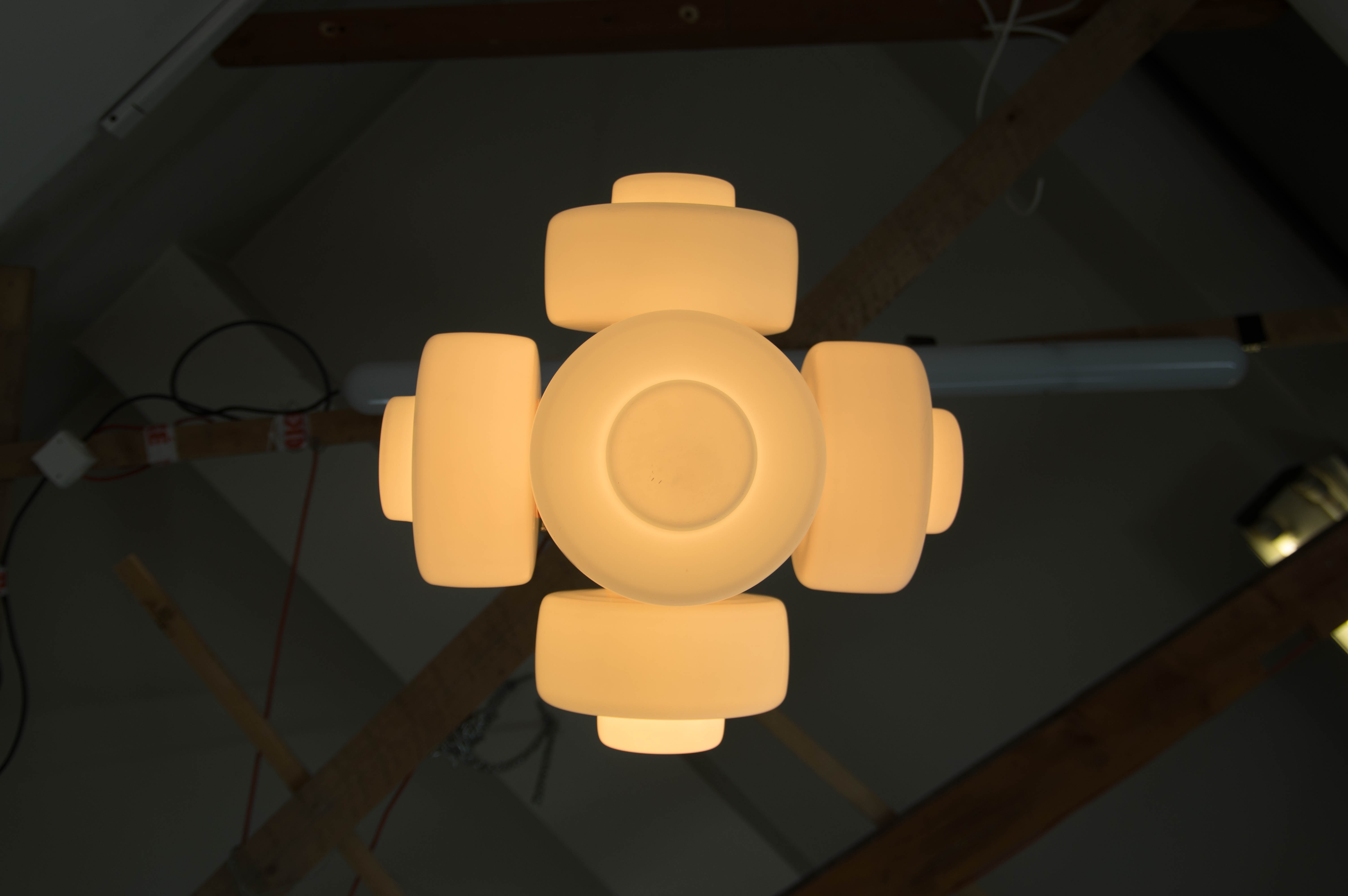 Midcentury chandelier, Napako, 1960