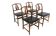 Set de 4 chaises scandinave "Vidars Chair" Vidar Malmsten, Suède, 1970