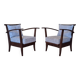Pair of ULUV armchairs, Czech vintage 1950s