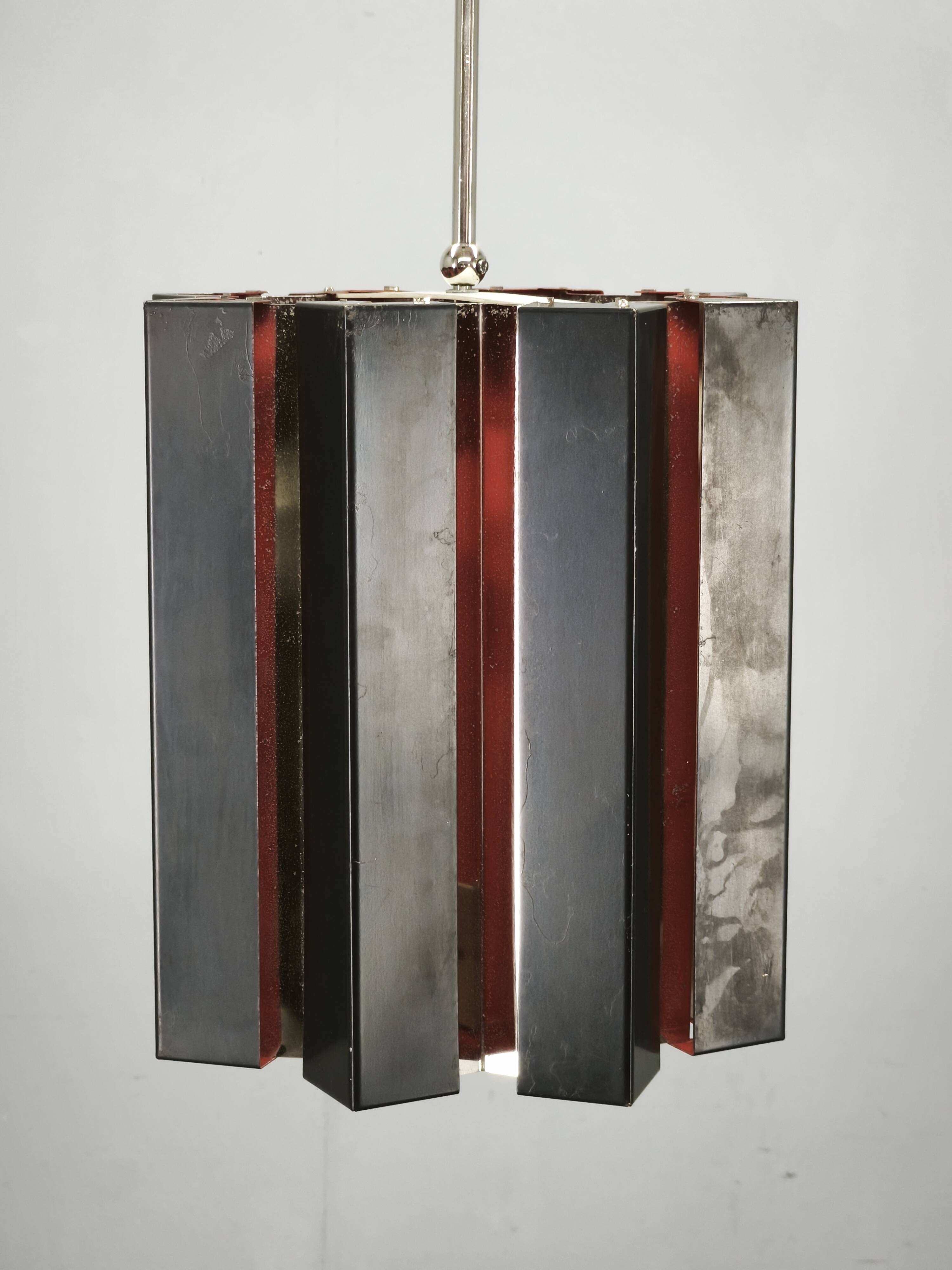 1960s Napako Space Age Pendant Light, Czechoslovakia