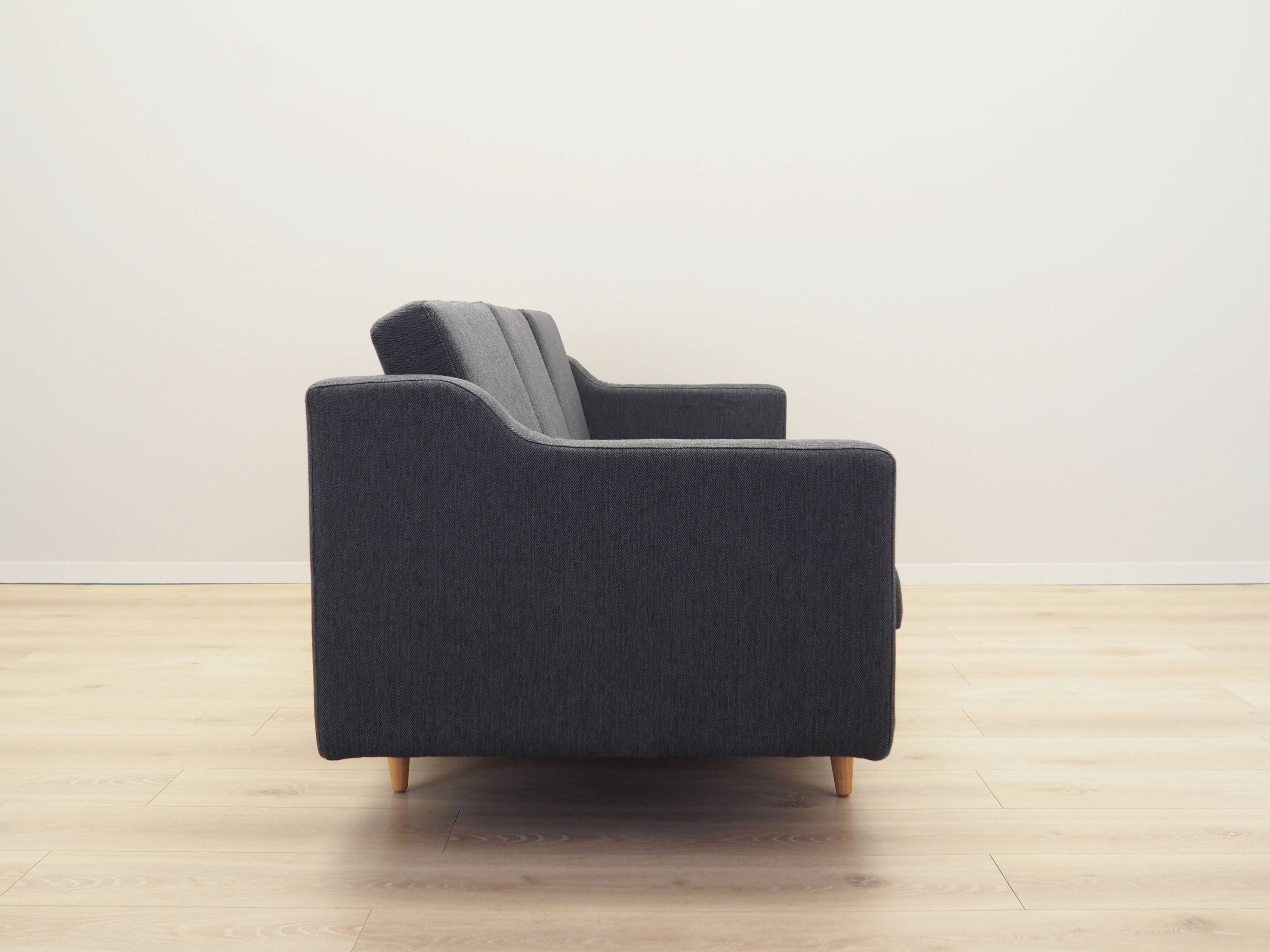 Grey sofa, Danish design, 1970s, production: Denmark