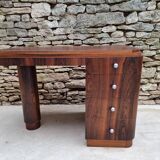 Art Deco Desk in Macassar Ebony