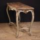Console laquée française de style Louis XV