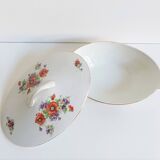 Onnaing earthenware vegetable serving dish