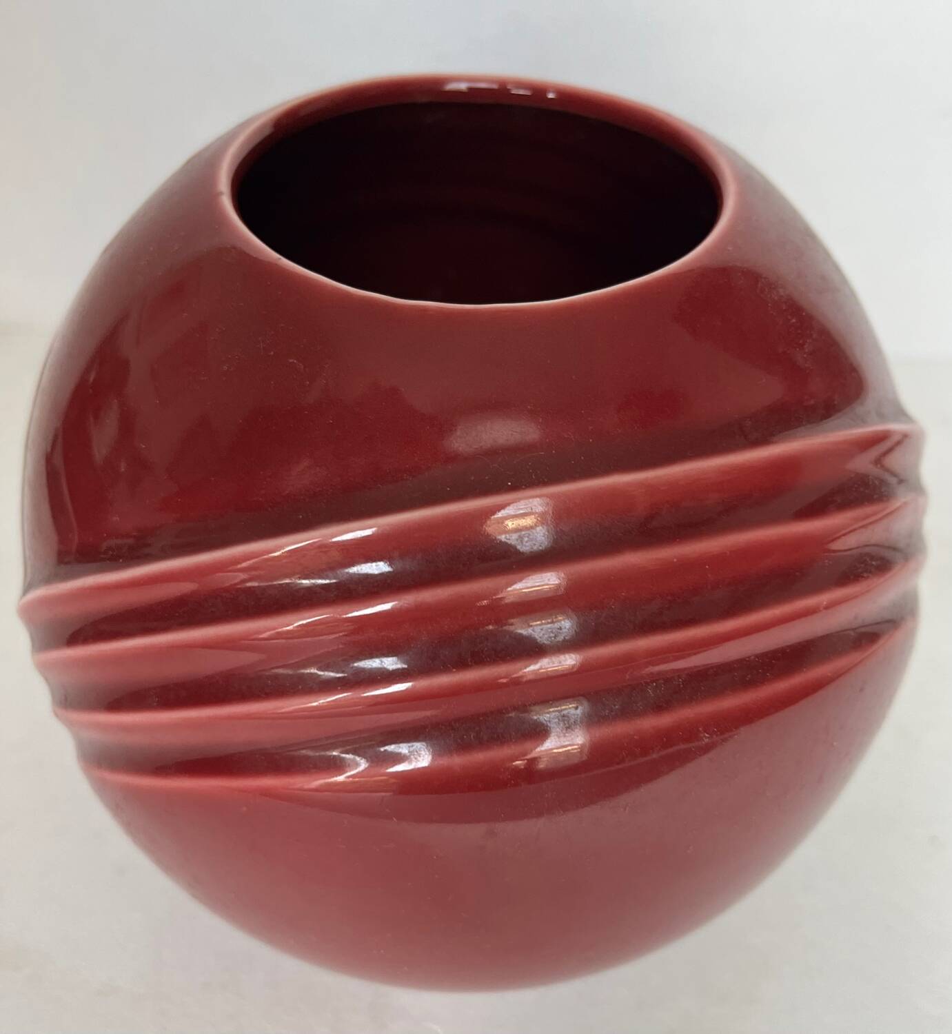 Vase boule art déco