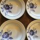6 assiettes creuses « Rosine »