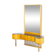 Birch Dressing Table With Large Mirror