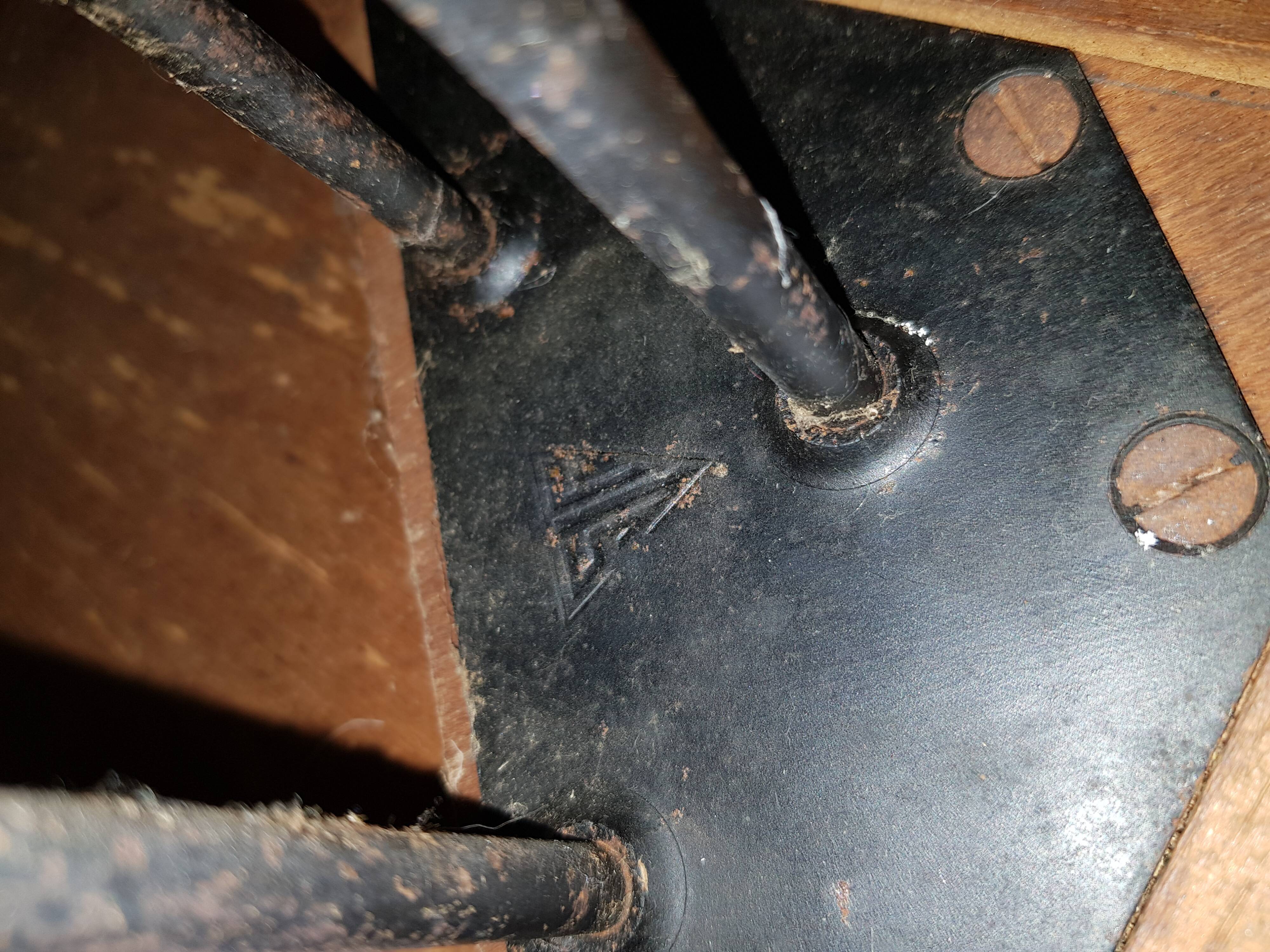 Vintage bistro table