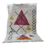 Handmade Berber wool rug 250x150 cm