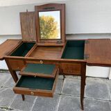 Hairdresser Louis XVI in marquetry and bronze