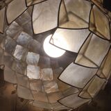 Capiz's mother-of-pearl and brass