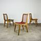 3 Louis Sognot scoubidou chairs from the 1950s