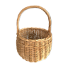 Natural basket with handle