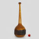 Jacaranda wood vase from the 80s