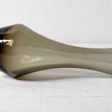 Small Vintage Swedish Art Glass Vase / Elme Glasbruk / Sweden / 1980s