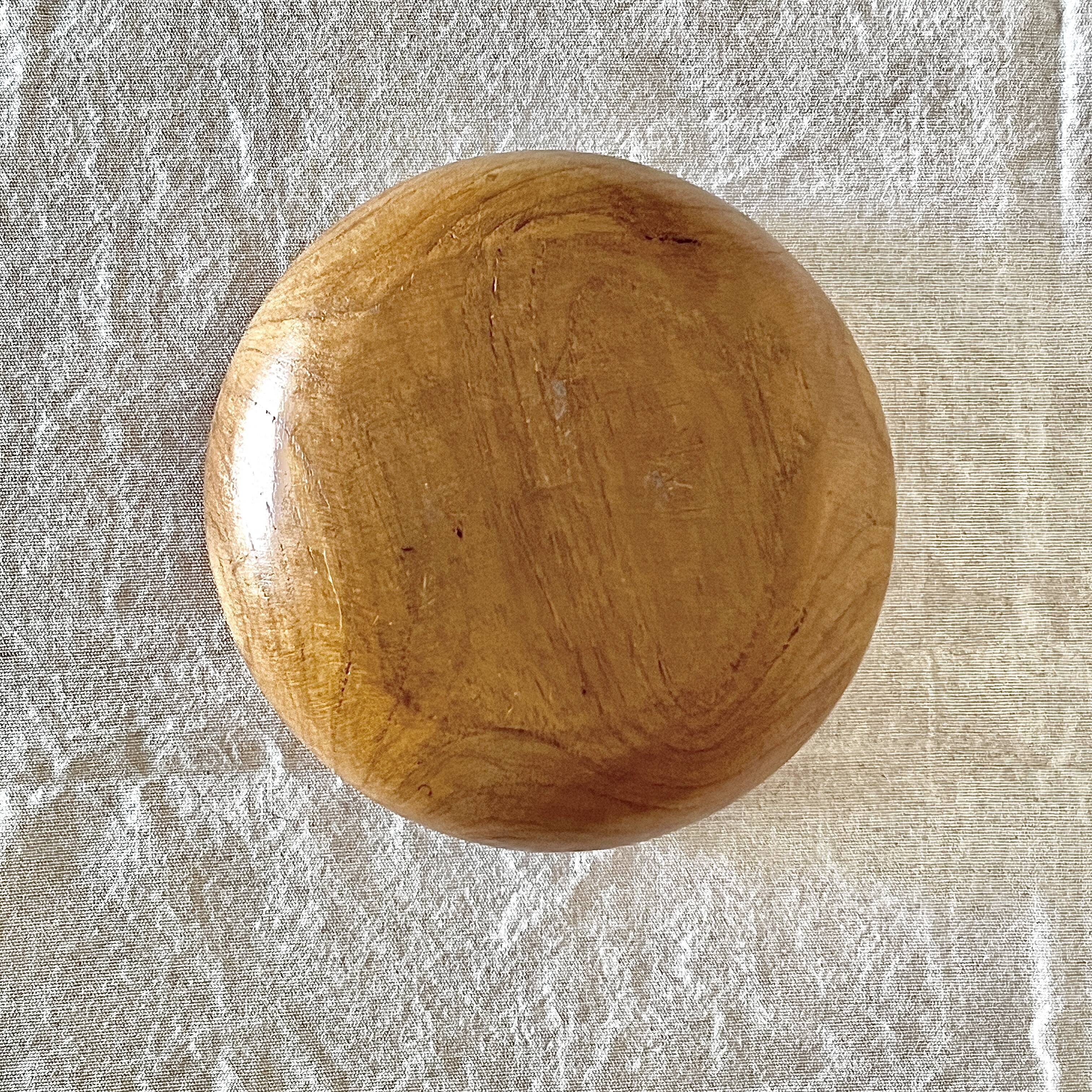 Little teak wood bowl / Scandinavian Japandi