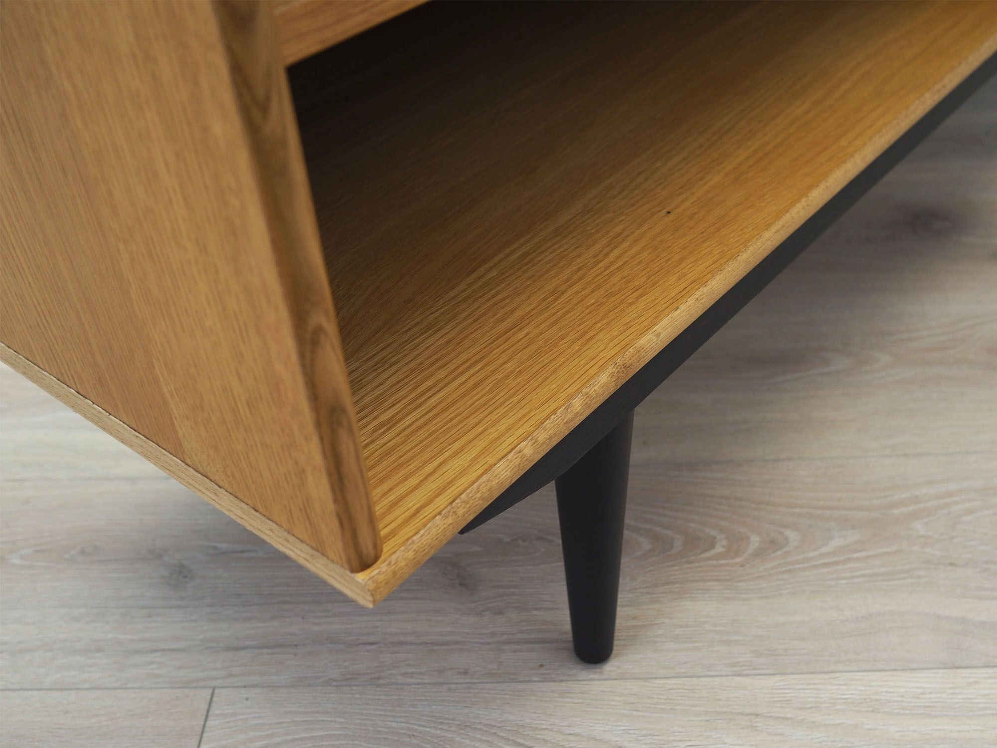 Sideboard in ash, Danish design, 70's, production: Denmark