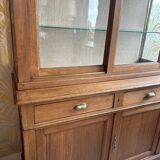 Oak display case