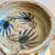 Ceramic pan XXth signature to be identified