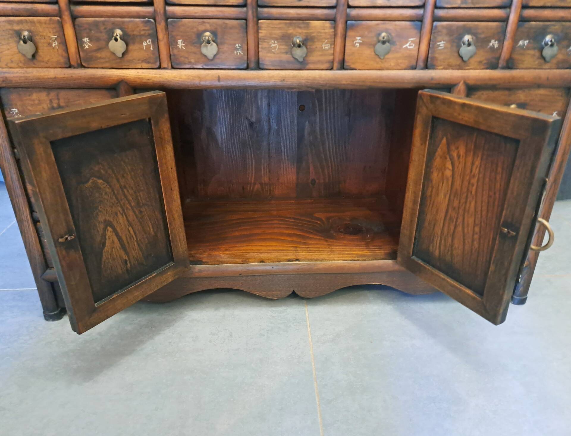 Chinese apothecary cabinet with 69 drawers