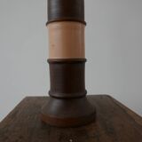 Lampe de table danoise en céramique du milieu du siècle