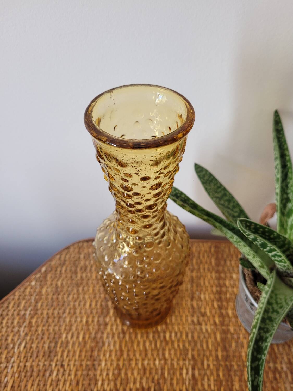 Vase ambré Empoli