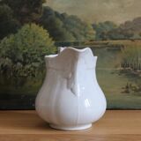 Iron clay pitcher, "China" model, Sarreguemines, 19th century