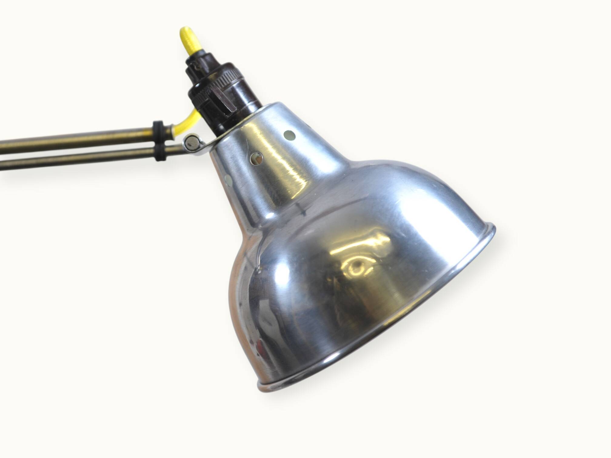 Lampe éclair n°5 – eugène émile houillon – métal, rotule acier – c.1930
