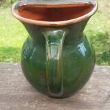 Pichet en terre cuite vernissée milieu XXème
