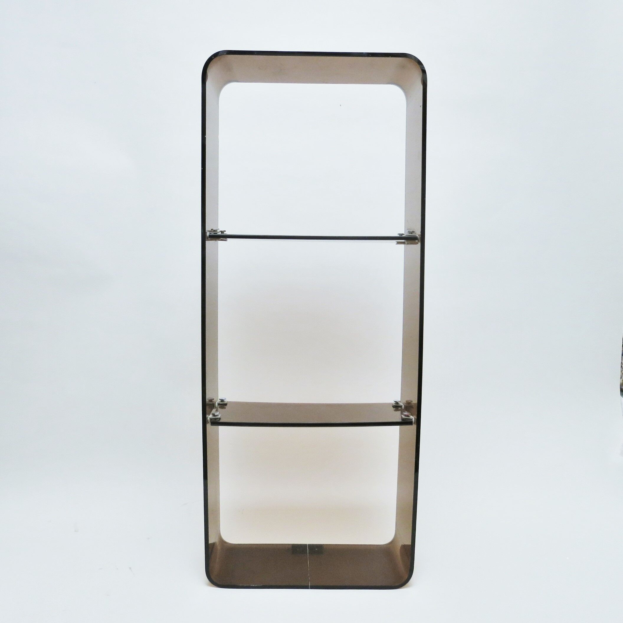 Plexiglas shelf by Michel Dumas, 1970