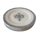 Lot de 6 assiettes salins
