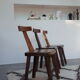 3 chairs T brutalist art of the 60s