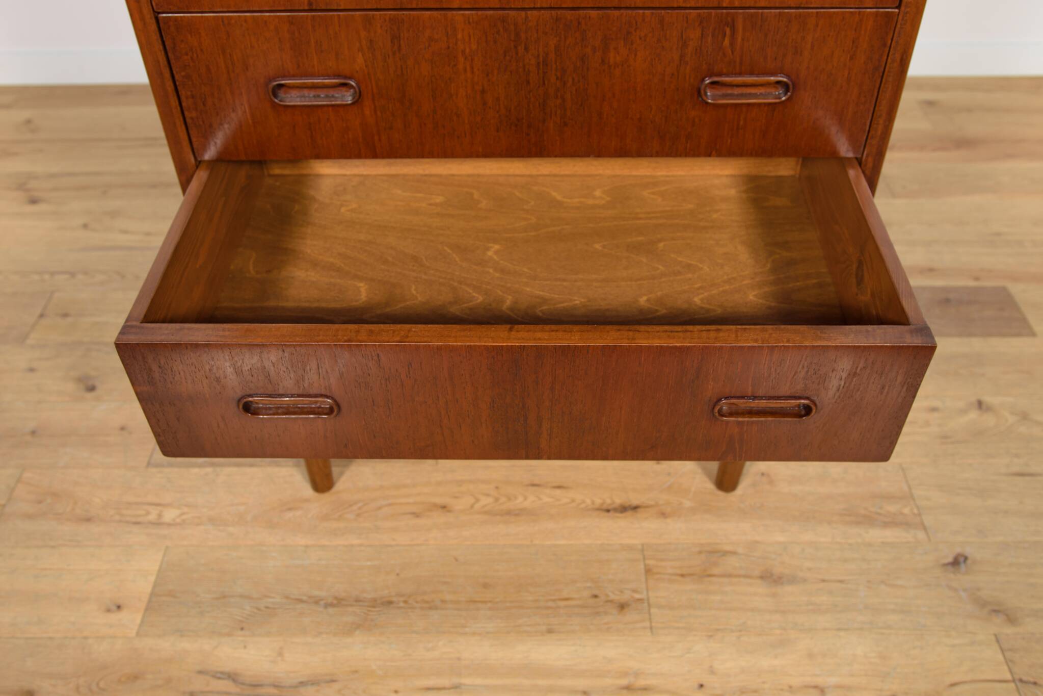 Commode en teck du milieu du siècle, Danemark, années 1960