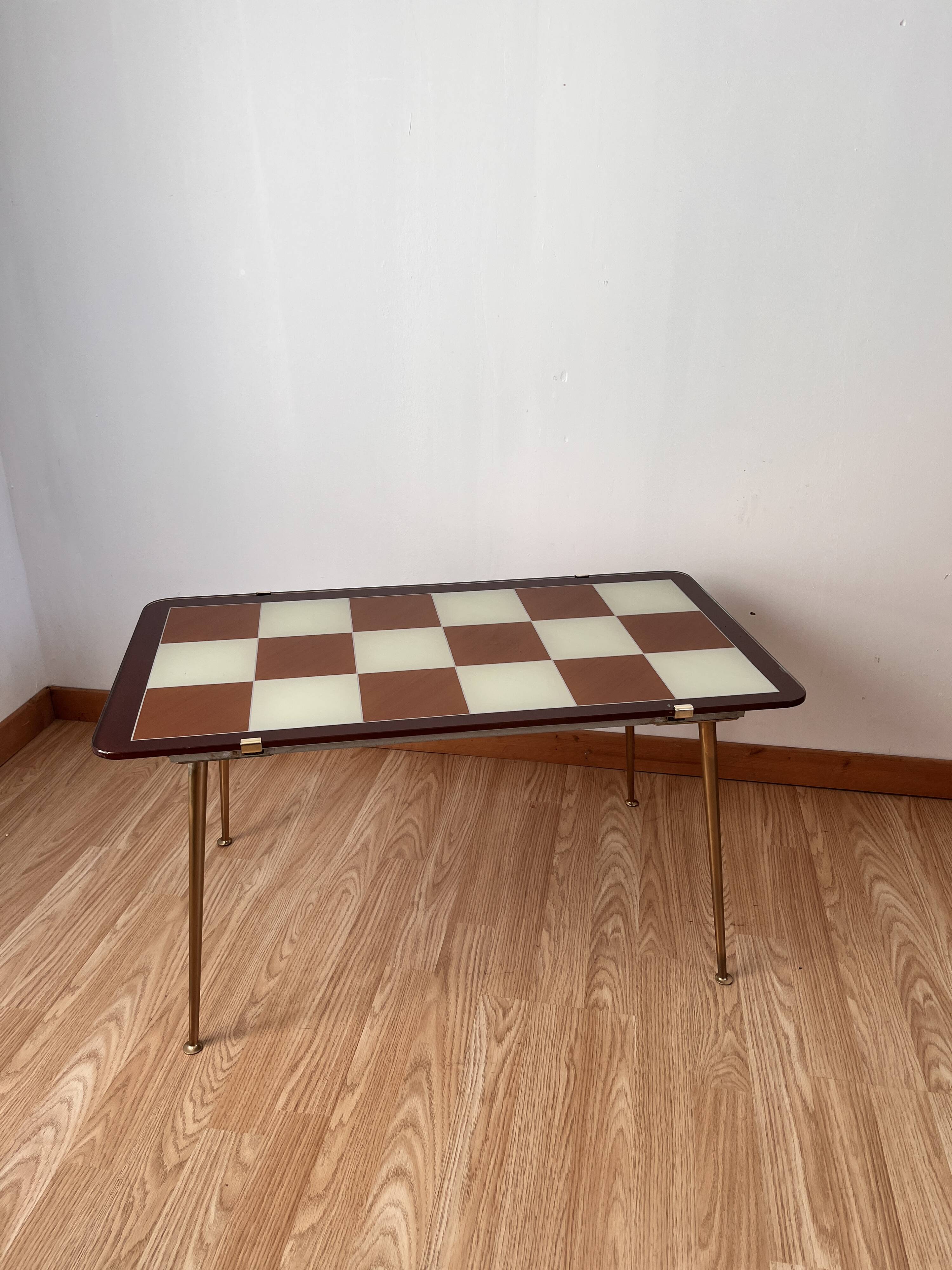 Checkerboard coffee table