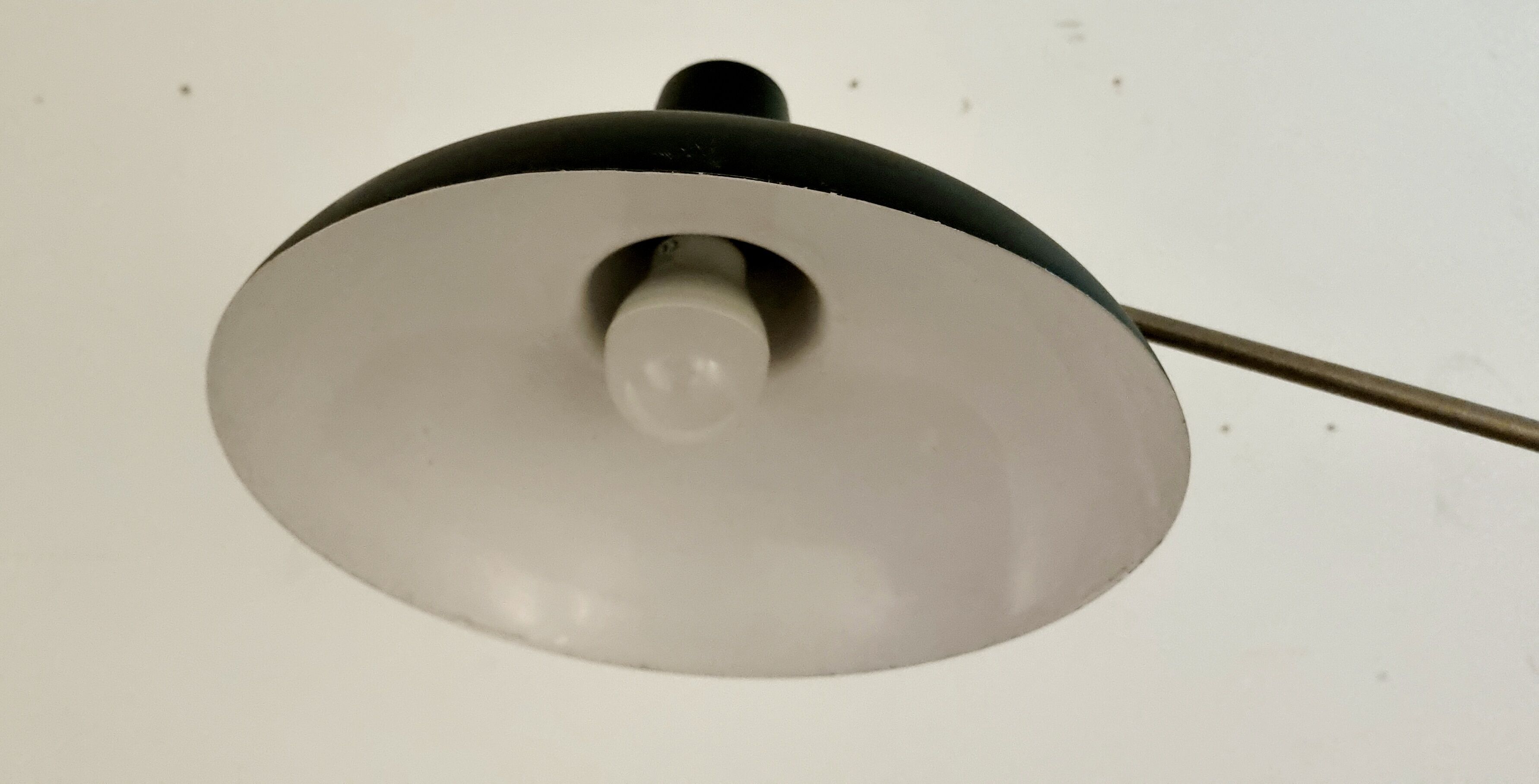 Floor Lamp by J.J.M. Hoogervorst with concrete foot, 1950s