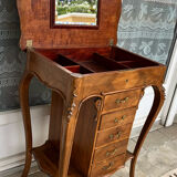 Dressing table in wood marquetry