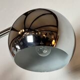 Vintage 70'S Italian lily of the valley floor lamp in chromed metal