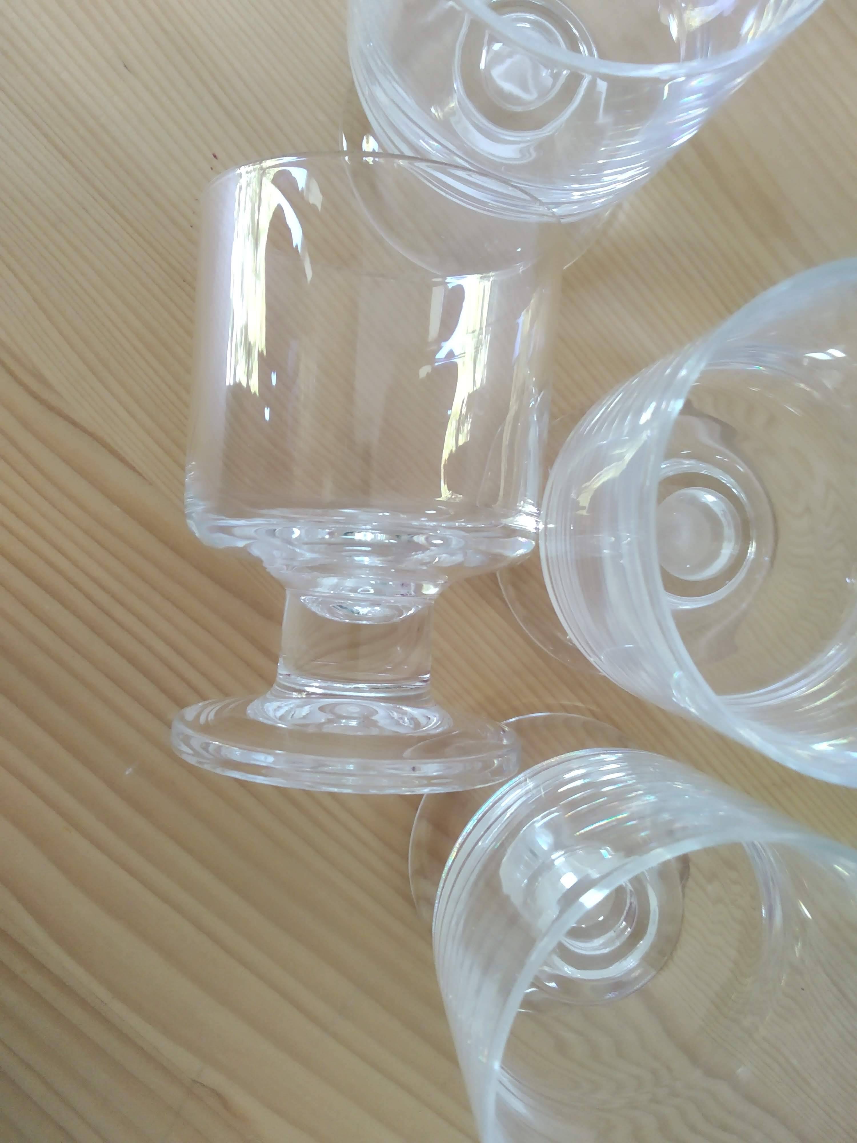 Verre à vin en cristal Vintage 70