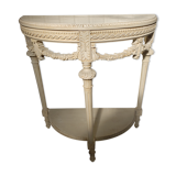 Half-moon console