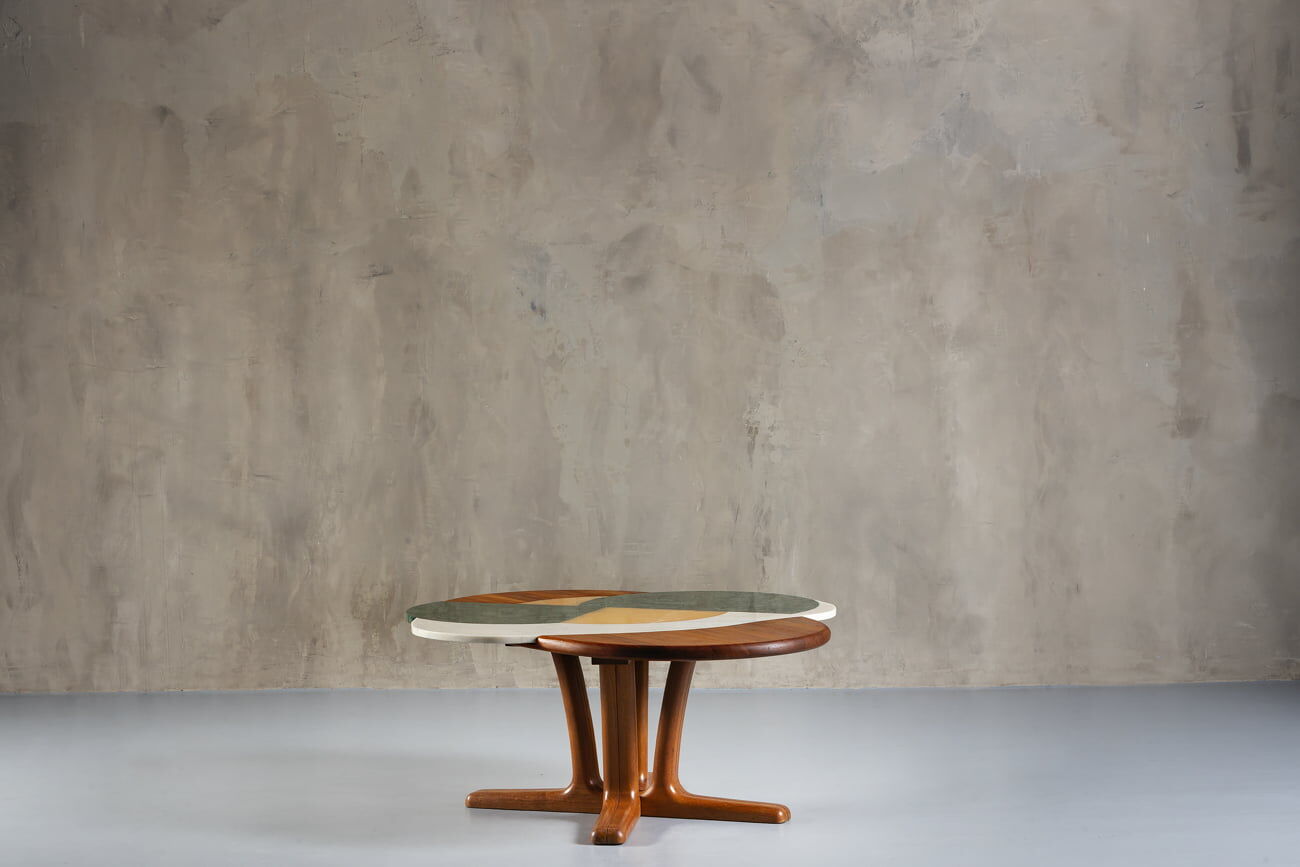 Kamikaze Egg Marble Coffee Table by Corina Olaru, Romania, 2023