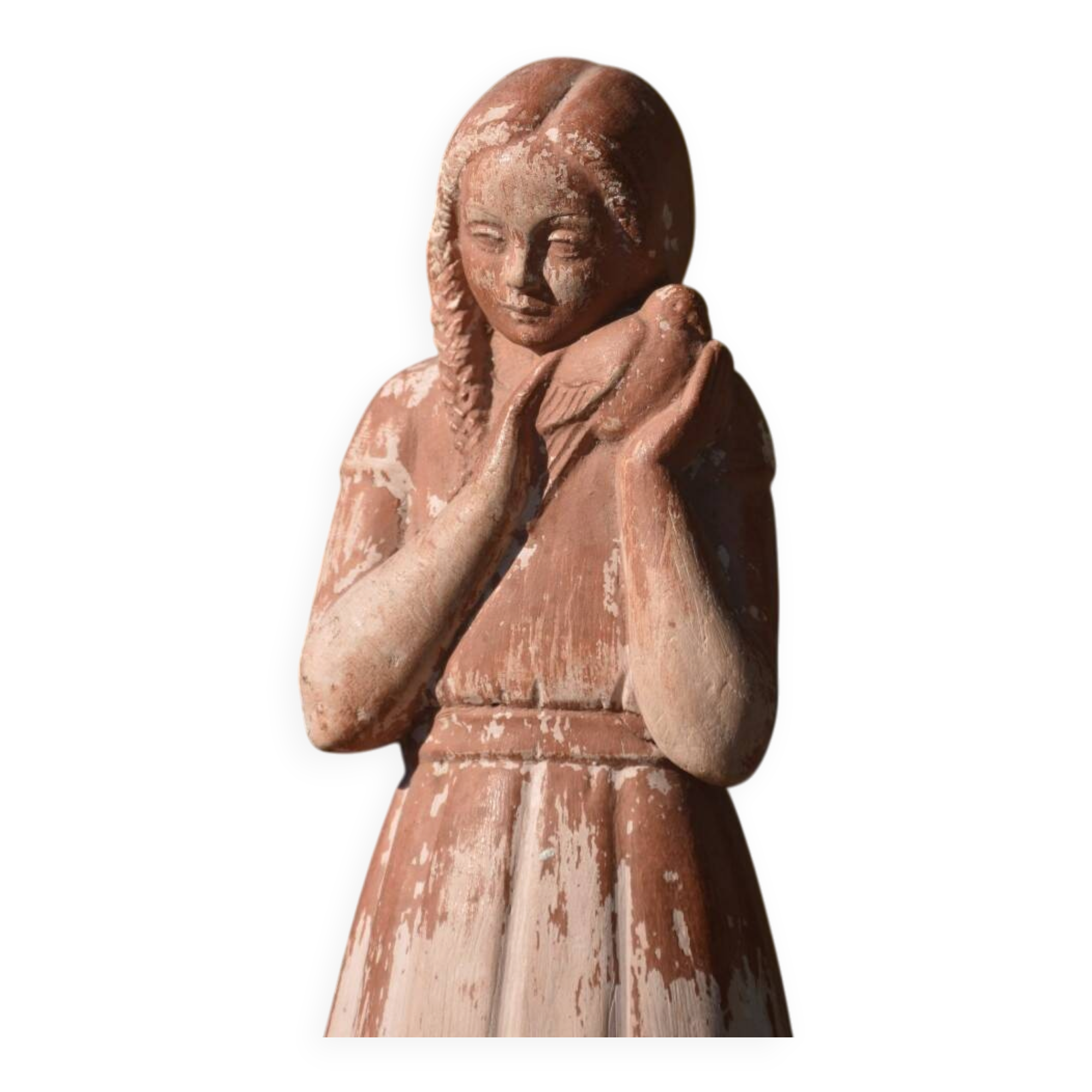 Henri-Paul Rey, Girl with the Dove (circa 1950)